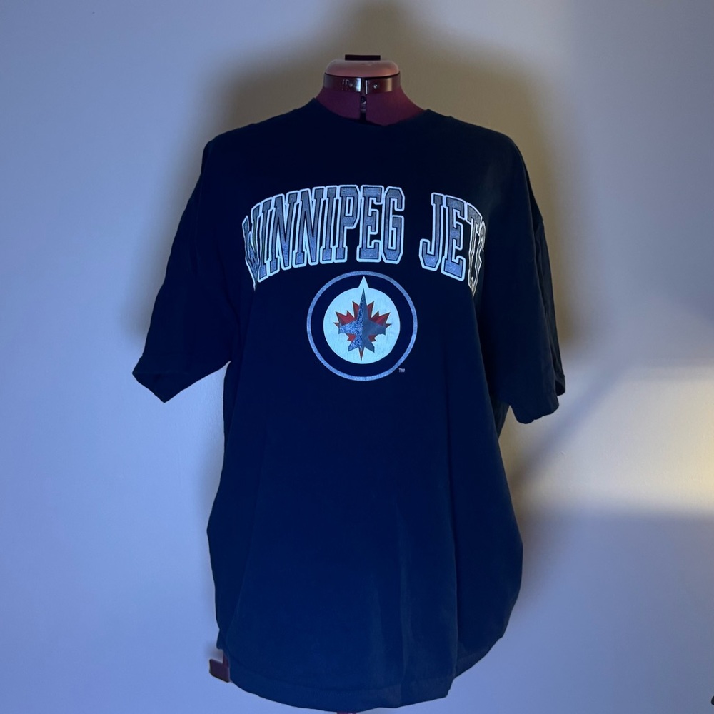 2011 Winnipeg Jets Medium T Shirt NHL Hockey Retro Sport